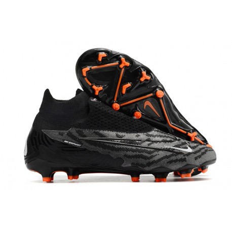 Nike Phantom GX DF Elite FG FG Black Summit White Dk Smoke Grey