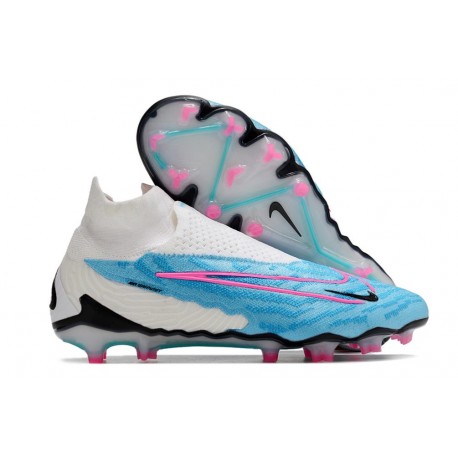 Nike Phantom GX DF Elite FG FG Baltic Blue Pink Blast White Laser Blue