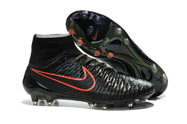nike magista obra black red