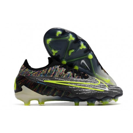 Nike Phantom GX Elite Link FG Black Volt White Blue Glow