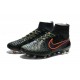 2016 New Soccer Shoes - Nike Magista Obra FG Black Red Green Hyper Crimson