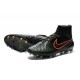 2016 New Soccer Shoes - Nike Magista Obra FG Black Red Green Hyper Crimson