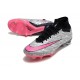 Nike Air Mercurial Superfly IX Elite SG Metallic Silver Pink Blast 