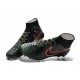 2016 New Soccer Shoes - Nike Magista Obra FG Black Red Green Hyper Crimson