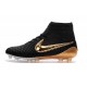 2016 New Soccer Shoes - Nike Magista Obra FG Black White Gold