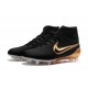 2016 New Soccer Shoes - Nike Magista Obra FG Black White Gold