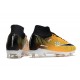 Nike Zoom Mercurial Superfly IX Elite FG Yellow Black White