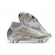 Nike Zoom Mercurial Superfly IX Elite XXV FG Silver