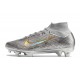 Nike Zoom Mercurial Superfly IX Elite XXV FG Silver