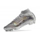 Nike Zoom Mercurial Superfly IX Elite XXV FG Silver