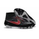 2016 New Soccer Shoes - Nike Magista Obra FG Black Hyper Crimson