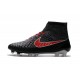 2016 New Soccer Shoes - Nike Magista Obra FG Black Hyper Crimson