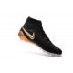 2016 New Soccer Shoes - Nike Magista Obra FG Black White Gold