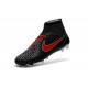 2016 New Soccer Shoes - Nike Magista Obra FG Black Hyper Crimson