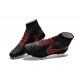 2016 New Soccer Shoes - Nike Magista Obra FG Black Hyper Crimson