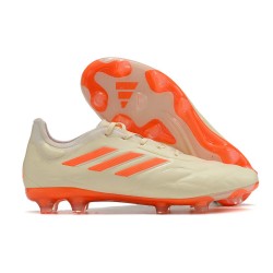 adidas Copa Pure.1 FG Soccer Cleats Off White Team Solar Orange