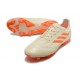 adidas Copa Pure.1 FG Soccer Cleats Off White Team Solar Orange