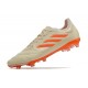 adidas Copa Pure.1 FG Soccer Cleats Off White Team Solar Orange