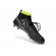 2016 New Soccer Shoes - Nike Magista Obra FG Black Volt White