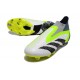 adidas 2023 Predator Accuracy+ FG White Green Black