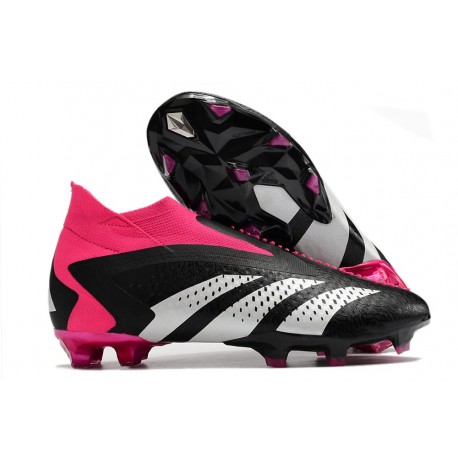 adidas 2023 Predator Accuracy+ FG Core Black White Team Shock Pink