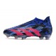 adidas 2023 Predator Accuracy+ FG Paul Pogba PP Lucid Blue Team Real Magenta Core Black