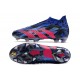 adidas 2023 Predator Accuracy+ FG Paul Pogba PP Lucid Blue Team Real Magenta Core Black