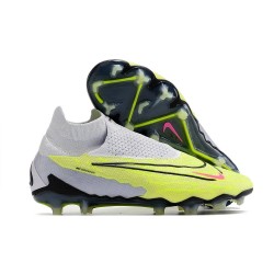 Nike Phantom GX Elite Gripknit DF FG Barely Volt Gridiron Barely Grape