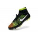 Best Nike Magista Obra FG Shoes For Men Black Volt Hyper Punch White