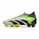 adidas Predator Accuracy.1 FG Cleat White Core Black Lucid Lemon