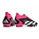 adidas Predator Accuracy.1 FG Cleat Core Black White Team Shock Pink