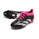 adidas Predator Accuracy.1 FG Cleat Core Black White Team Shock Pink