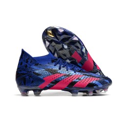 adidas Predator Accuracy.1 FG Cleat Blue Crimson