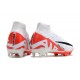 Nike Zoom Mercurial Superfly IX Elite FG White Bright Crimson Black