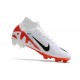 Nike Zoom Mercurial Superfly IX Elite FG White Bright Crimson Black