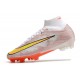 Nike Zoom Mercurial Superfly IX Elite FG White Gold