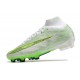 Nike Air Zoom Mercurial Superfly 9 Elite FG White Green