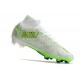 Nike Air Zoom Mercurial Superfly 9 Elite FG White Green