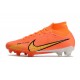 Nike Zoom Mercurial Superfly IX Elite FG Orange Gold