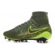 Best Nike Magista Obra FG Shoes For Men Green Black