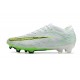 Nike Zoom Mercurial Vapor 15 Elite Fg White Green