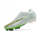 Nike Zoom Mercurial Vapor 15 Elite Fg White Green