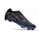 Nike Zoom Mercurial Vapor 15 Elite Fg Black Chrome Hyper Royal