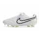 Nike Tiempo Legend IX Elite FG Leather White Black