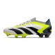 adidas Predator Accuracy.1 Low Cut FG White Core Black Lucid Lemon