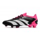 adidas Predator Accuracy.1 Low Cut FG Core Black White Team Shock Pink