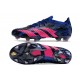 adidas Predator Accuracy.1 Low Cut FG Paul Pogba PP Lucid Blue Team Real Magenta Core Black