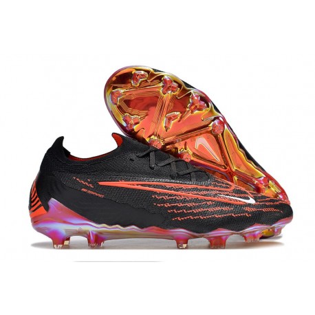 Nike Gripknit Phantom GX Elite FG Black Bright Crimson