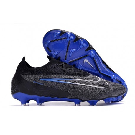 Nike Gripknit Phantom GX Elite FG Black Chrome Hyper Royal