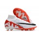 Nike Zoom Mercurial Superfly 9 Elite AG White Bright Crimson Black